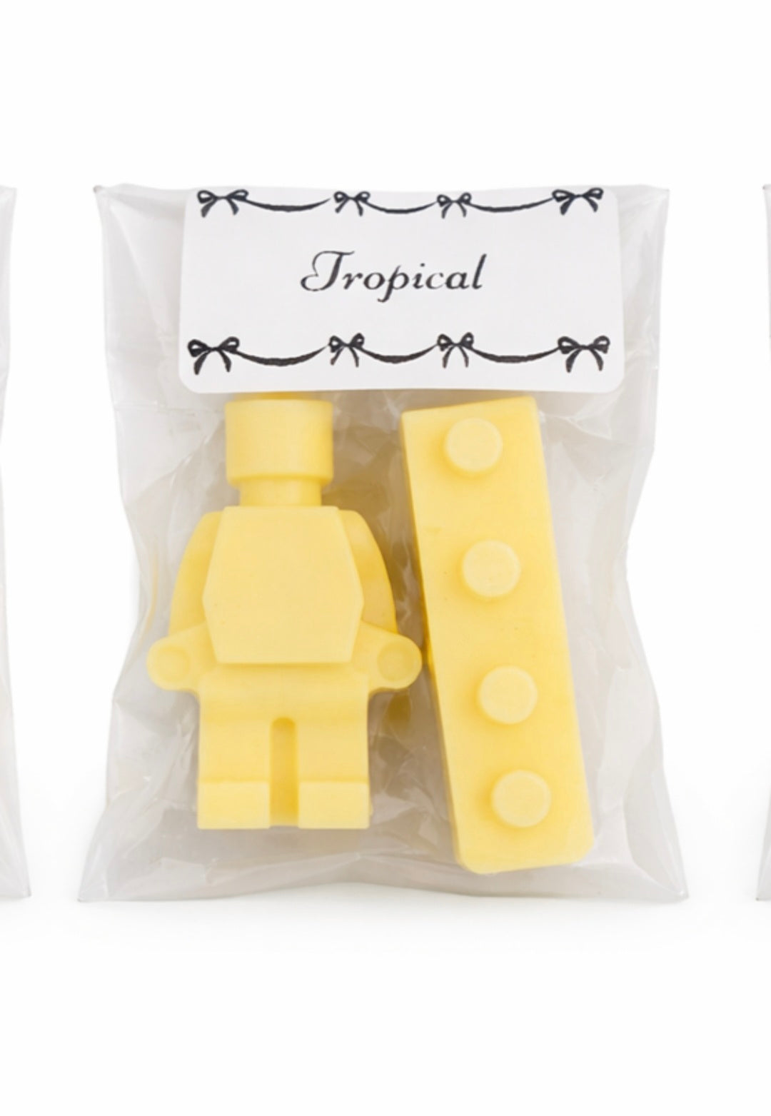 Petit fondant parfumé lego tropical