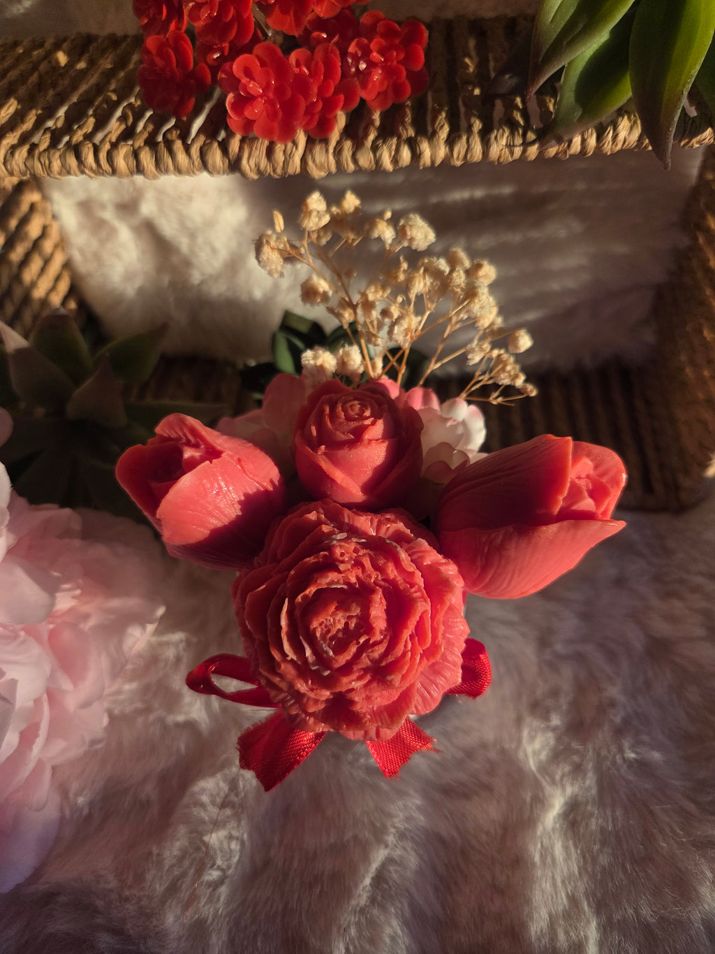 Bouquet de Fondants Parfumés Fleuri — Senteur Fleur de Coton
