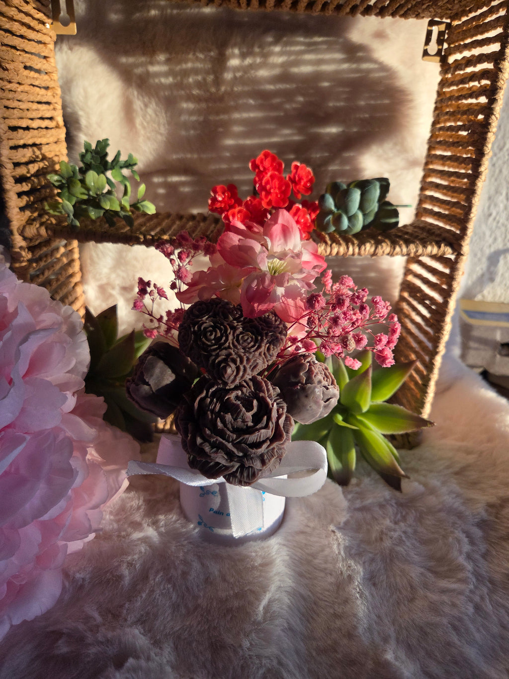 Bouquet de Fondants Parfumés Fleuri — Senteur Pain d'Épices