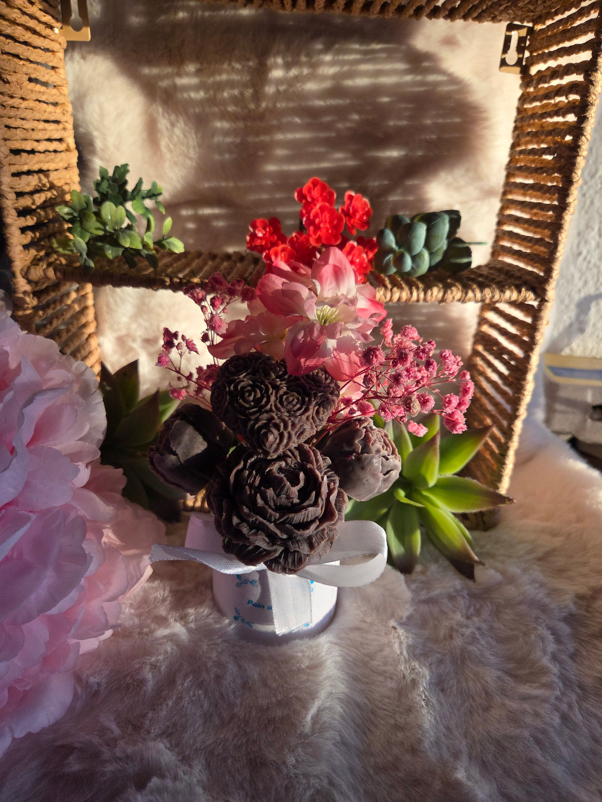 Bouquet de Fondants Parfumés Fleuri — Senteur Pain d'Épices