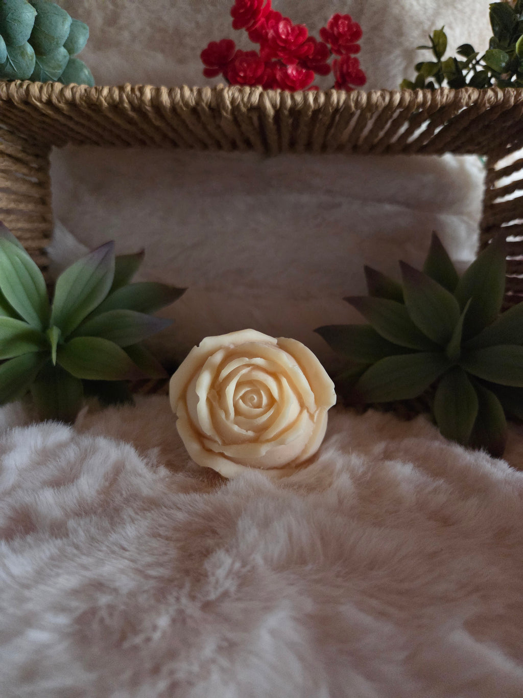 Fondant Parfumée "Rose Gourmande" – Senteur Barbe à Papa