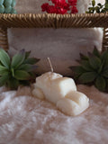 Bougie Moulée "Camionnette Fleurie" (150 g) – Senteur Monoï