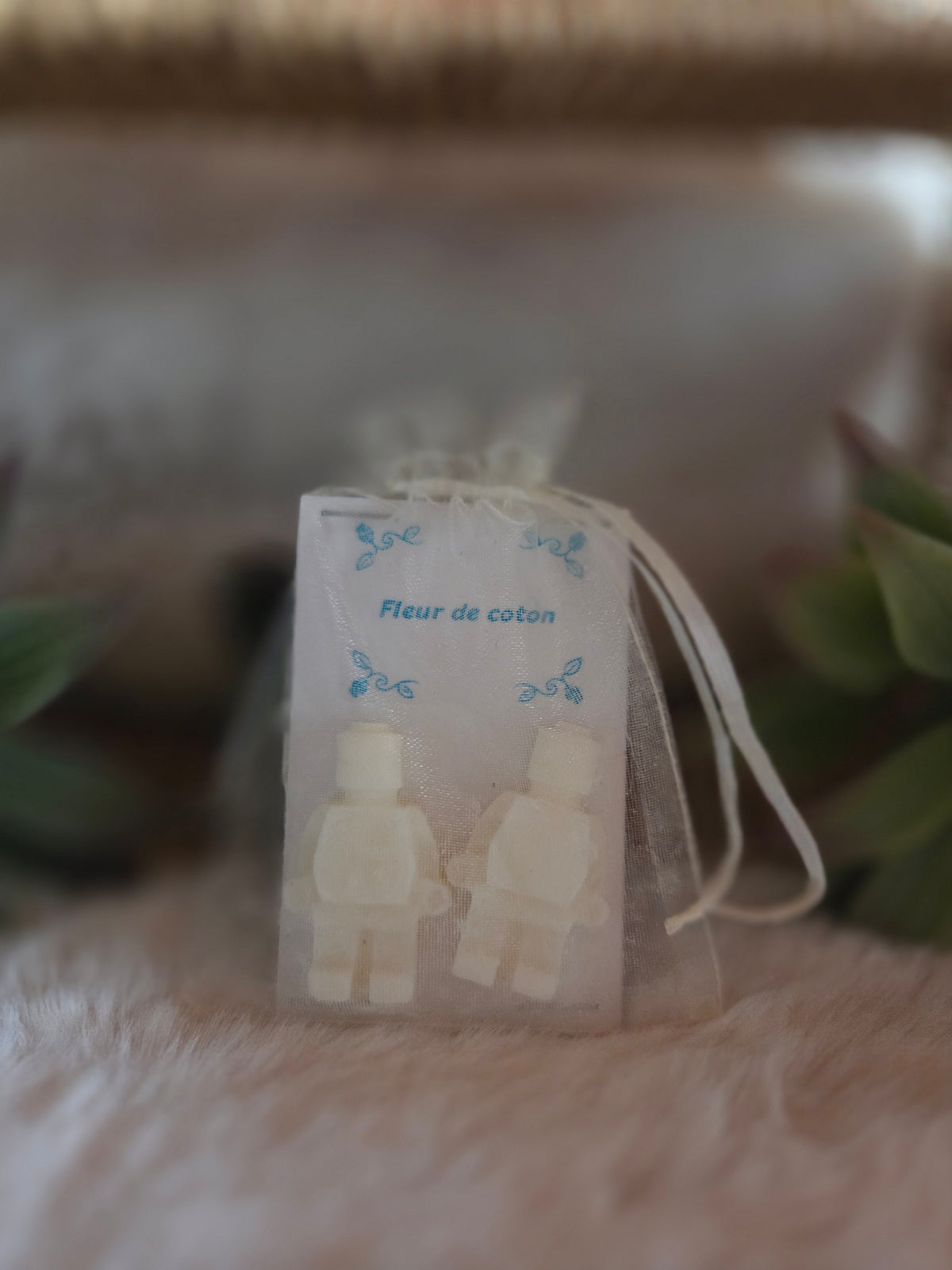 Duo Mini Bonhommes Lego — Fleur de Coton