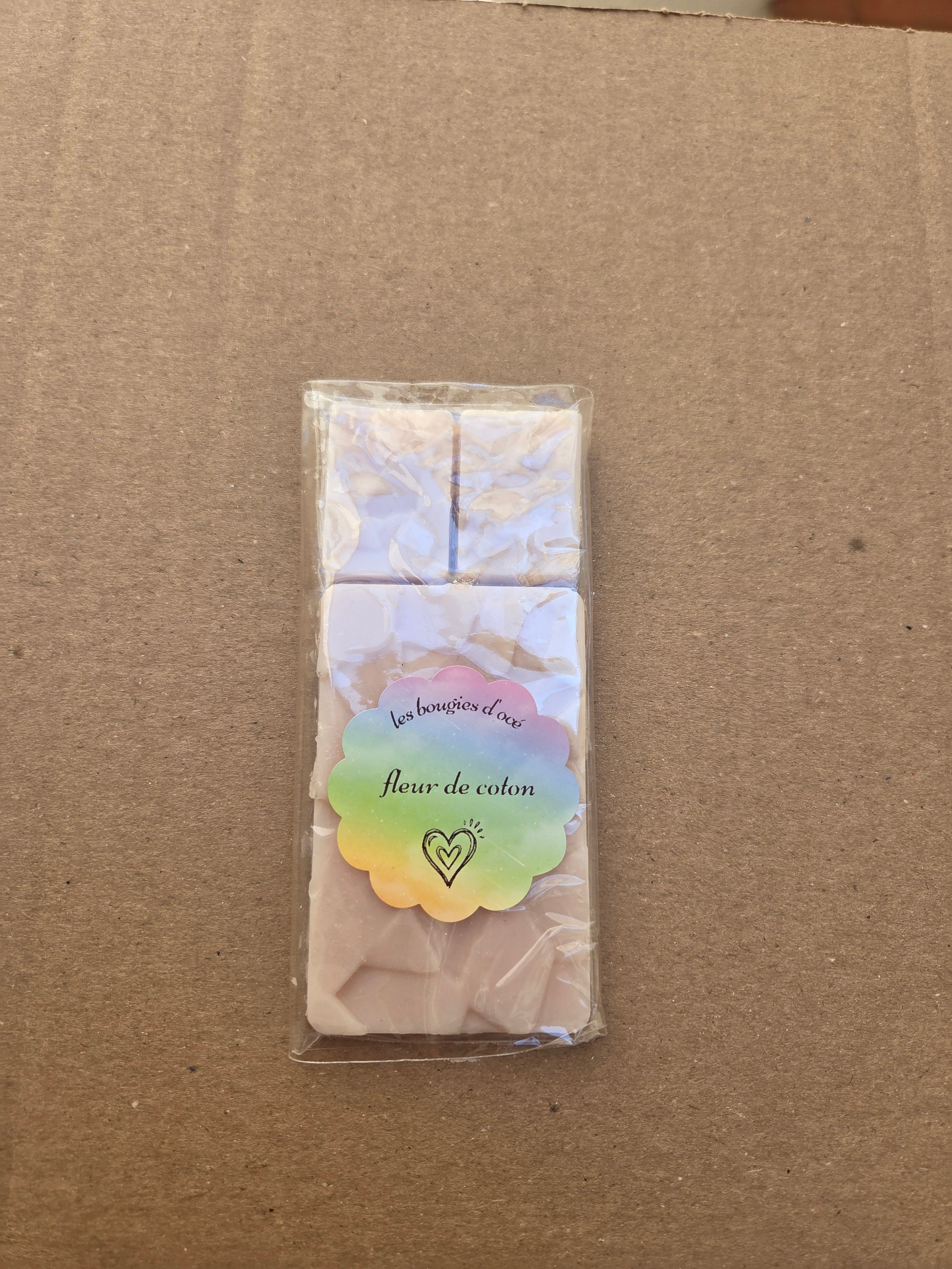 Tablette fleurs de coton