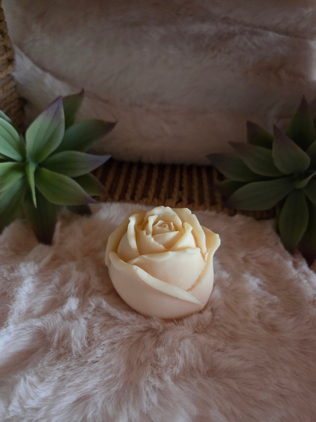 Fondant Parfumée "Rose Gourmande" – Senteur Barbe à Papa