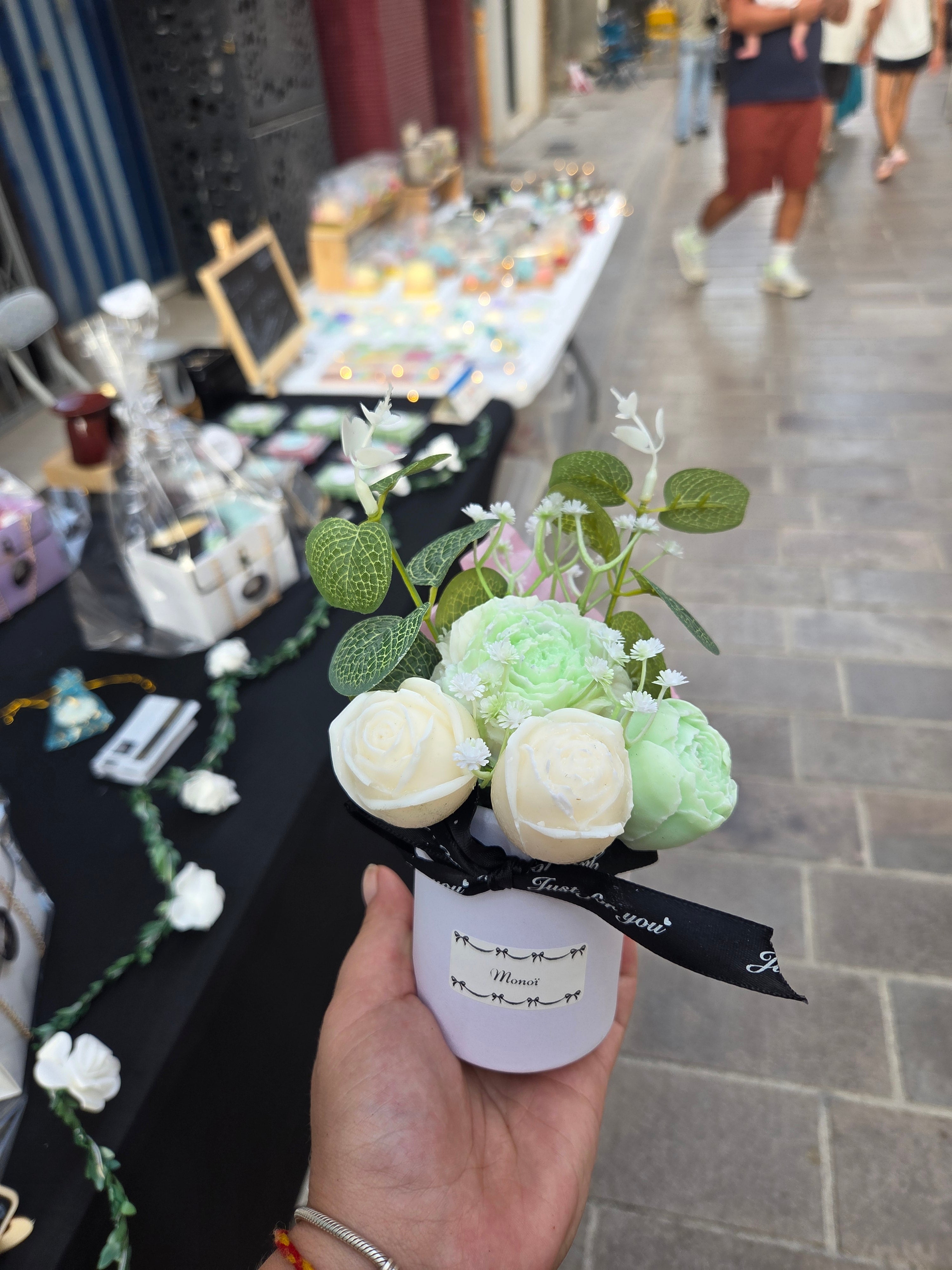 Petit bouquet au Monoï